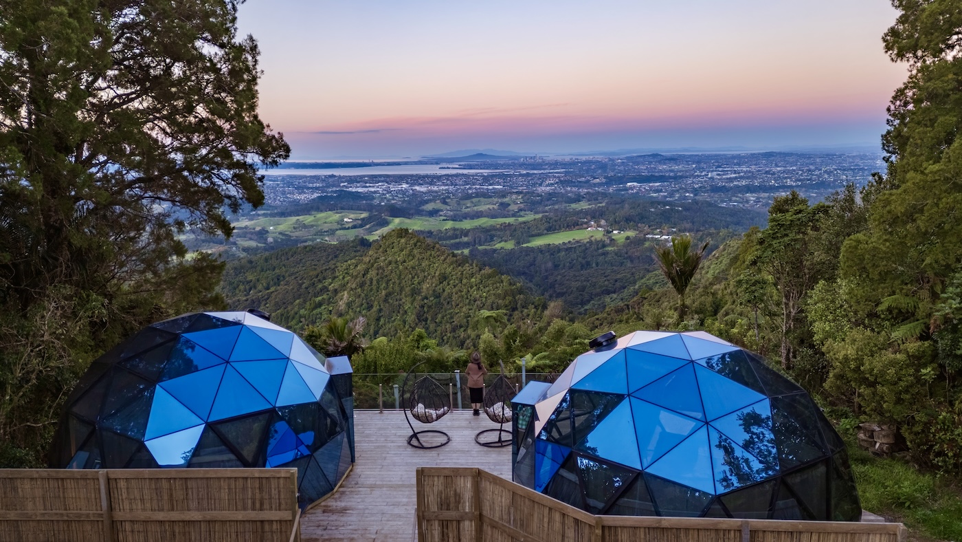 dusk and dawn domes auckland